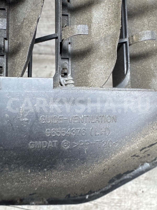 Решетка вентиляционная левая Chevrolet Lacetti Chevrolet Lacetti оригинальный номер 96554376