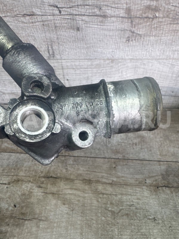 Фланец системы охлаждения SsangYong Actyon II dtf Ssang Yong Actyon оригинальный номер A6712000026