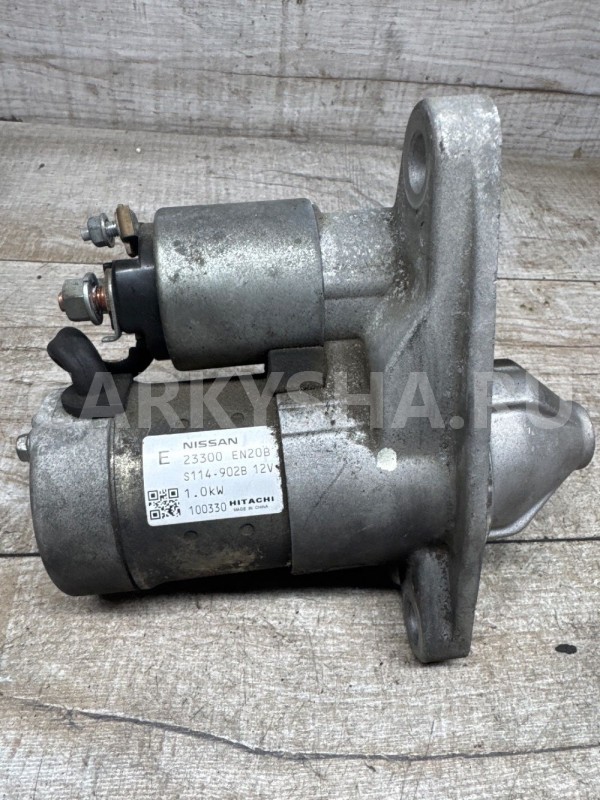 Стартер для Nissan Qashqai  j10 MR20DE ОРИГИНАЛ Nissan Qashqai оригинальный номер 23300en20b