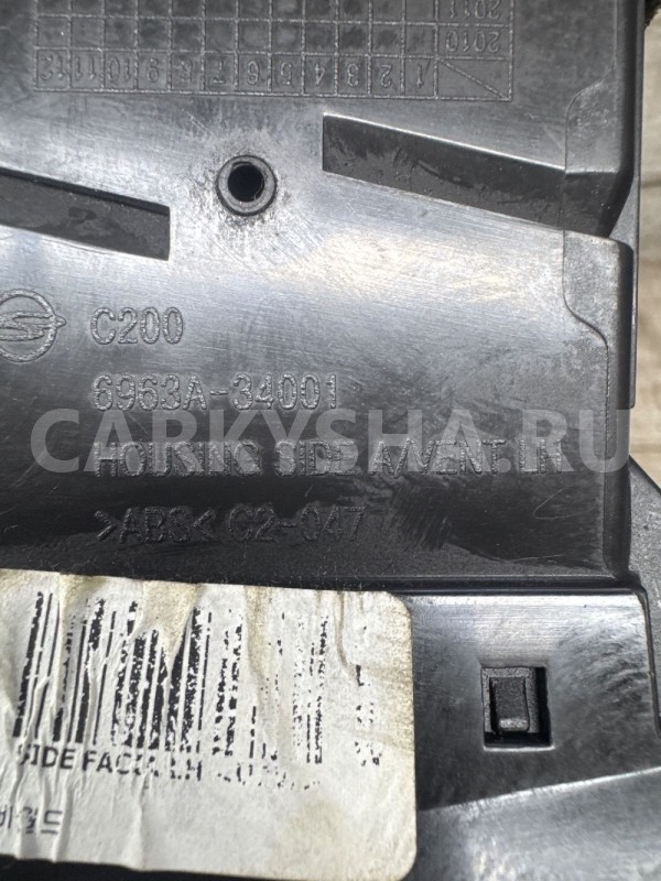 Дефлектор левый Ssangyong Actyon CK G20DF 2010- Ssang Yong Actyon оригинальный номер 6963a34001