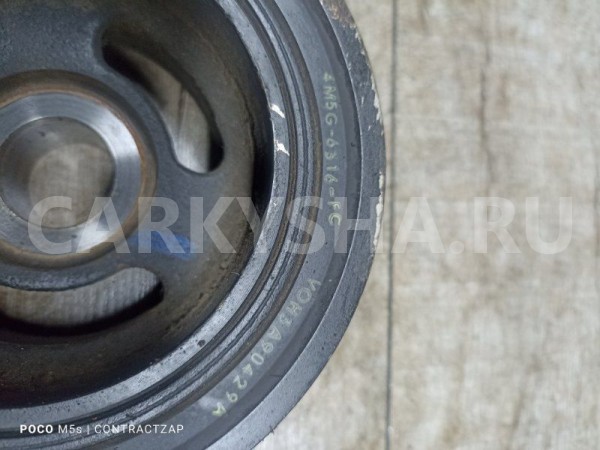 Шкив коленвала Ford Focus II (2005—2008) Ford Focus оригинальный номер 4m5g6316fc