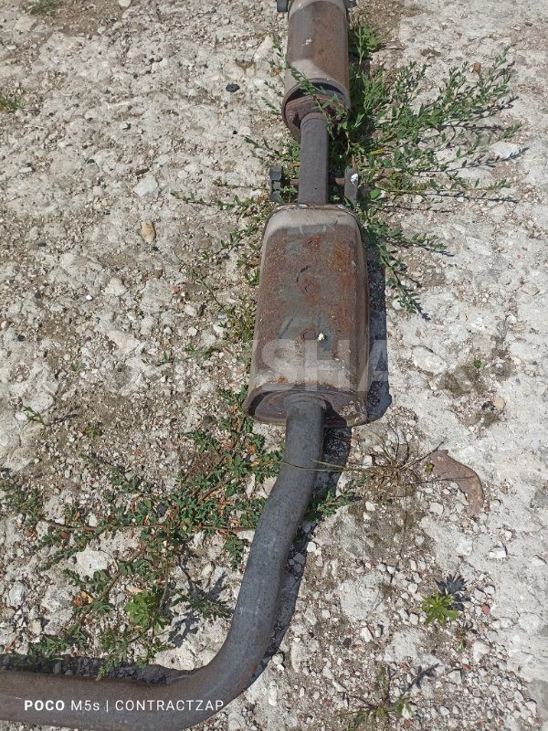 Глушитель в сборе Chevroiet Rezzo Chevrolet Rezzo оригинальный номер 96264047