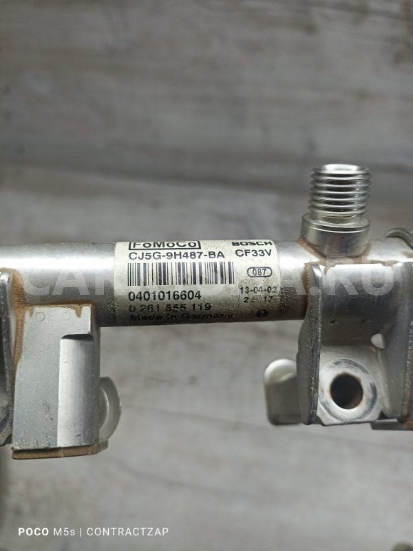 Топливная рейка Volvo S60 II рестайлинг (2013—2018) Volvo S60 оригинальный номер CJ5G9H487BA