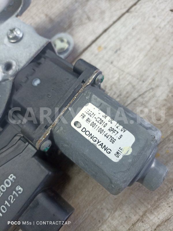 Стеклоподъемник FR SsangYong Actyon New Ssang Yong Actyon оригинальный номер 98821CZ010