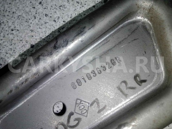 Кронштейн Renault Logan II (2012—2018) Renault 12 оригинальный номер 681836326r