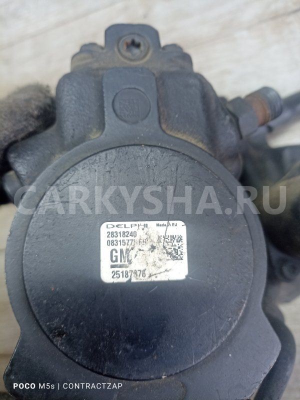 Топливный насос высокого давления Chevrolet Captiva I рестайлинг (2011—2013) Chevrolet Captiva оригинальный номер 28318240