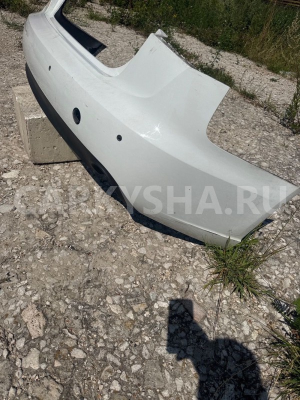 Бампер задний Audi A6 C7 белый Audi A6 оригинальный номер 4g5807511