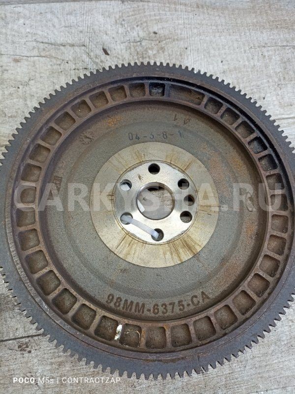 Маховик МКПП Ford Focus II (2005—2008) Ford Focus оригинальный номер 98mm6375ca